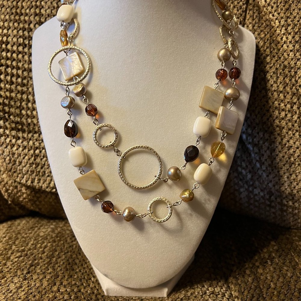 Lia Sophia long necklace